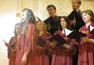 Наталья Демьянова исполняет Украинскую народную песню "Ой, летiли дикi гуси" 
