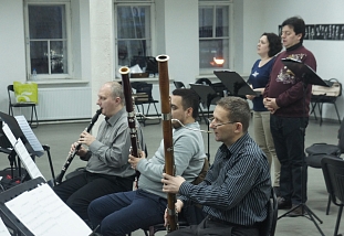 Артисты оркестра Musica Viva, Дария Князева и Николай Шуляк