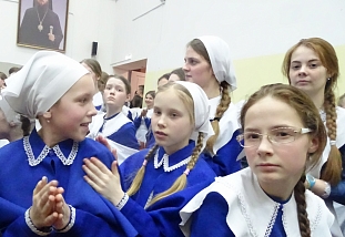 Воспитанницы Православной Классической гимназии